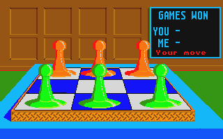 Hexapawn atari screenshot